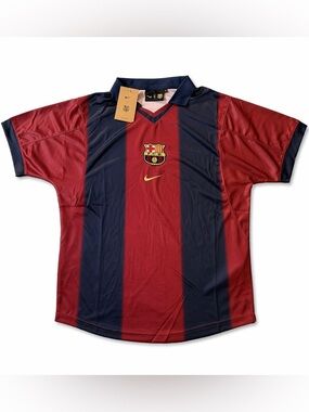 Travis Scott Cactus Jack X Barcelona Retro Jersey Size XL